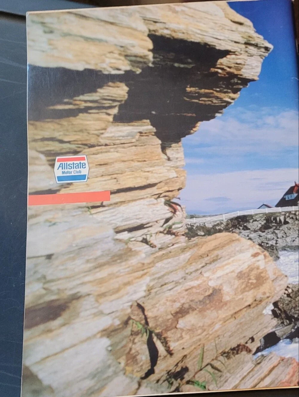 Allstate Road Atlas - Blue & Orange Cover